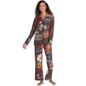 Johnny Was Nushka Long PJ Lounge Set Women’s Large
